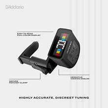 Load image into Gallery viewer, D'Addario Guitar Tuner - Micro Headstock Tuner - Tuner for Acoustic Guitar, Electric Guitar, Bass Guitar, Mandolin, Banjo, Ukelele - Compact &amp; Discrete - Clip On - 2 Pack
