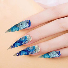 Load image into Gallery viewer, 12pcs 3D Sculpture Gel, Saviland Carving Gels Nail Polish for Decoration Patterns Nail Art Kit(White,Pink,Red,Blue,Black)
