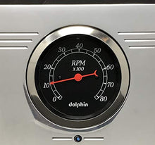 Load image into Gallery viewer, Dolphin Gauges 1967 1968 1969 1970 1971 1972 Chevy Truck 3 Gauge Quad Style Mechanical Dash Panel Insert Black
