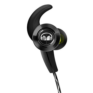 Monster Isport Victory Bluetooth Wireless in-Ear Headphones (Earbuds) - Black with Microphone, Sports Headphones, Running, Noise Isolation