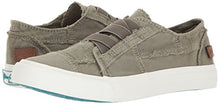 Load image into Gallery viewer, Blowfish Malibu Women's Marley Fashion Sneaker, Steel Grey Color Washed Canvas, 10 Medium US
