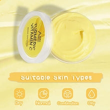 Load image into Gallery viewer, ANAIRUI Turmeric Vitamin C Wash-off Facial Mask, Hydrate &amp; Glow Ice-Cream Mask, Hydrating, Revitalizing, Boost Radiance for Dry, Dull Skin, 3.52 oz
