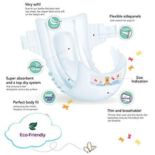 Load image into Gallery viewer, Bambo Nature Baby Diapers Classic, Size 1 (4-9 lbs), 28 Count
