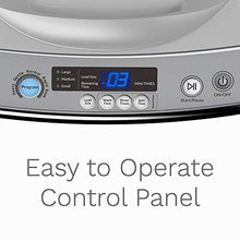 Load image into Gallery viewer, hOmeLabs Portable Washing Machine - 6 Pound Load Capacity, 0.9 Cubic Foot Interior, Top Loading, 5 Wash Cycles, and LED Display - Perfect for Apartments, RVs and Small Space Living
