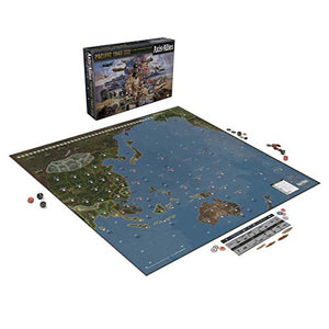 Hasbro Gaming Avalon Hill Axis & Allies Pacific 1940 Second Edition WWII Strategy Board Game, with Extra Large Gameboard, Ages 12 and Up, 2-4 Players, English Version, Brown