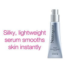 Load image into Gallery viewer, Neutrogena Rapid Wrinkle Repair Anti-Wrinkle Retinol Serum with Hyaluronic Acid &amp; Glycerin - Anti-Aging Facial Serum for Wrinkles &amp; Dark Circles, 1 fl. oz
