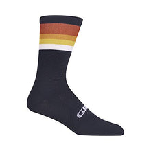 Load image into Gallery viewer, Giro Comp Racer High Rise Adult Cycling Socks - Midnight Blue Horizon (2021), X-Large
