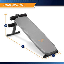 Load image into Gallery viewer, Apex Utility Bench Slant Board Sit Up Bench Crunch Board Ab Bench for Toning and Strength Training JD-1.2
