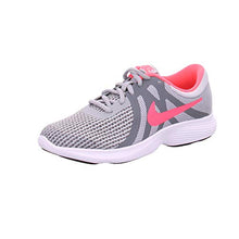 Load image into Gallery viewer, Nike Girl's Revolution 4 (GS) Running Shoe, Wolf Grey/Racer Pink-Cool Grey-White, 4.5Y Youth US Big Kid
