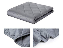 Load image into Gallery viewer, ZZZhen Weighted Blanket - High Breathability - 48&#39;&#39;72&#39;&#39; 15LBs - Premium Heavy Blankets - Calm Sleeping for Adult and Kids, Durable Quilts and Quality Construction

