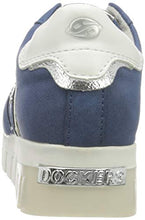 Load image into Gallery viewer, Dockers by Gerli Women's 46ap201-610660 Low-Top Sneakers, Blue Navy 660, 8
