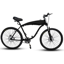 Load image into Gallery viewer, BBR Tuning Complete 26 Inch 2-Stroke Motor-Ready Bicycle w/ 2.4L in-Frame Gas Tank, 66/80cc and 48cc (Black)
