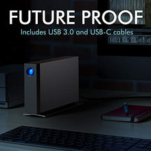 Load image into Gallery viewer, LaCie d2 Professional 10TB External Hard Drive Desktop HDD – USB-C USB 3.0 7200 RPM Enterprise Class Drives, 5 Year Warranty and Recovery Service (STHA10000800)
