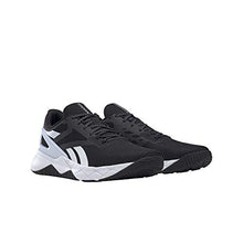 Load image into Gallery viewer, Reebok Men's Nanoflex Cross Trainer, Core Black/White, 11

