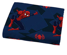 Load image into Gallery viewer, Jay Franco Spiderman Saving The Day 4 Piece Full Sheet Set (Offical Marvel Product), Blue
