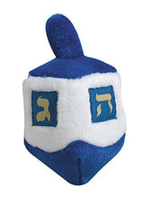 Load image into Gallery viewer, Multipet 6 1/2-Inch Dreidel Hanukkah Plush Singing Dog Toy
