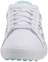 Load image into Gallery viewer, Skechers Women's Go Drive Dogs at Play Spikeless Golf Shoe, White/Blue, 8.5 M US
