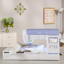 Load image into Gallery viewer, Brother PE800 Embroidery Machine, 138 Built-in Designs, 5" x 7" Hoop Area, Large 3.2" LCD Touchscreen, USB Port, 11 Font Styles
