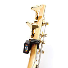 Load image into Gallery viewer, D'Addario Guitar Tuner - Micro Headstock Tuner - Tuner for Acoustic Guitar, Electric Guitar, Bass Guitar, Mandolin, Banjo, Ukelele - Compact &amp; Discrete - Clip On - 1 Pack
