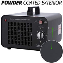 Load image into Gallery viewer, Adjustable 5000-10000 mg/h Double O3 Commercial Ozone Generator Machine Home Air Ionizer Deodorizer for Rooms, Smoke, Cars and Pets
