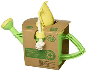 Green Toys Watering Can, Green CB - Pretend Play, Motor Skills, Kids Outdoor Role Play Toy. No BPA, phthalates, PVC. Dishwasher Safe, Recycled Plastic, Made in USA.