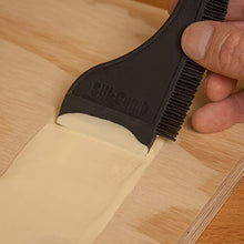 Load image into Gallery viewer, The Complete Silicone Glue Kit Wood Glue Up 4Piece Kit 2 Pack of Silicone Brushes 1 Tray 1 Comb Woodworking Glue Spreader Applicator Set
