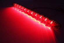Load image into Gallery viewer, iJDMTOY 15-Inch Truck Trailer Tailgate Red LED ID Light Bar Compatible With Chevrolet Dodge Ford GMC Nissan Toyota etc, Functions as Tail Light, Brake Lamp &amp; Turn Signal Lights, Dark Red Lens
