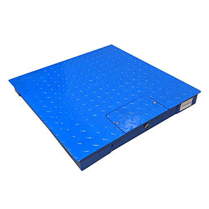PEC-FS Series Professional Grade Steel Floor Scale | Heavy-Duty Pallet Scale for Industrial or Shipping Use 10000x1lb (48x48)