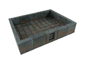Locking Dungeon Tiles - Masonry and Stone, Wargame Terrain for Tabletop 28mm Miniatures, 3D Printed Scenery, EnderToys