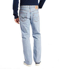 Load image into Gallery viewer, Levi's Men's 501 Original Fit Jeans, Light Stonewash, 30W x 36L
