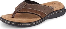 Load image into Gallery viewer, Dockers Men&#39;s Laguna Flip Flop, Briar, 11 M US
