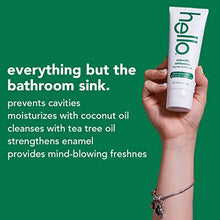 Load image into Gallery viewer, Hello Naturally Whitening Fluoride Toothpaste, Farm Grown Mint, Vegan, SLS Free, Gluten Free, Peroxide Free, 4.7 Ounce (Pack of 4)
