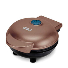 Load image into Gallery viewer, Dash DMW001CU Machine for Individual, Paninis, Hash Browns, other Mini waffle maker, 4 inch, Copper
