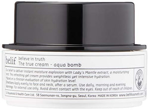 Belif the True Cream Aqua Bomb | Moisturizer for Combination to Oily Skin | Face Cream, Hydration, Clean Beauty