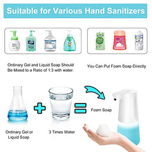 Load image into Gallery viewer, Wisekoti New Generation of Automatic Foaming Soap Dispenser, Electric and Rechargeable, Touchless Foam Soap Dispenser for Kitchen Sink &amp; Bathroom Countertop, Dish Soap Dispenser, Hand Soap Dispenser
