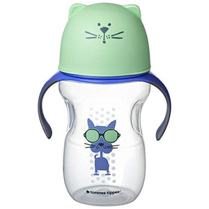 Tommee Tippee Natural Transition Soft Spout Sippy Cup, Boy - 12+ Months, 2pk, Blue & Green