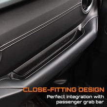 Load image into Gallery viewer, Savadicar JL GrabTray Passenger Storage Tray Organizer Grab Handle Accessory Box for 2018-2022 Jeep Wrangler JL JLU &amp; Jeep Gladiator JT, Interior Accessories, Black
