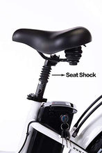 Load image into Gallery viewer, SOHOO 48V 750W 16Ah 26inches Step-Thru Beach Cruiser Electric Bicycle City E-Bike Mountain Bike, Blue, X-Large
