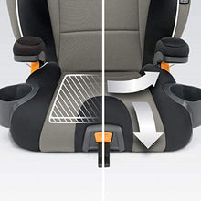 Load image into Gallery viewer, Chicco KidFit 2-in-1 Belt-Positioning Booster Car Seat, Backless and High Back Booster Seat, For children aged 4 years and up and 40-100 lbs. | Gravity/Grey
