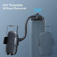 Load image into Gallery viewer, Cell Phone Holder for Car Phone Mount Long Arm Dashboard Windshield Car Phone Holder Strong Suction Anti-Shake Stabilizer Phone Car Holder Compatible with All Phone Android Smartphone
