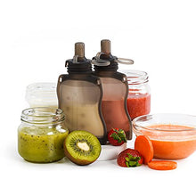 Load image into Gallery viewer, haakaa Yummy Pouch Reusable Baby Food Pouch, Baby Food Storage Toddler Kids Squeezable Pouch, Washable Freezer - Make Homemade Organic Food for Babies/Toddlers, 4.4oz, 2 Pack
