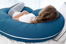 Load image into Gallery viewer, INSEN Pregnancy Body Pillow with Jersey Cover,C Shaped Full Body Pillow for Pregnant Women
