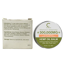 Load image into Gallery viewer, GPGP GreenPeople Natural Hemp Extract Balm - 300,000MG - Hemp Cream is Suitable for Muscles, Back, Ankle, Knees - 1.7oz
