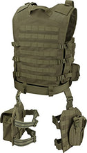 Load image into Gallery viewer, Barska BI12330 Loaded Gear VX-100 Tactical Vest &amp; Leg Platforms (OD Green)
