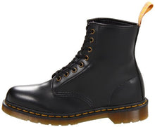 Load image into Gallery viewer, Dr. Martens Vegan 1460 Smooth Black Combat Boot, Fleix Rub, 5 UK/US Women's 7 D US
