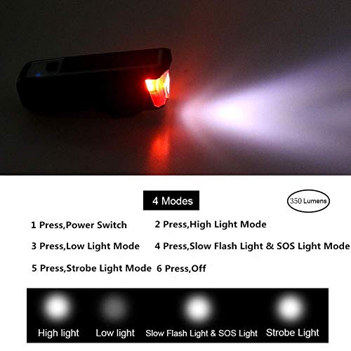 Load image into Gallery viewer, Solar USB Rechargeable Bike Front Lights Set 5 Modes 120db Bicycle Bell Horn 350 Lumens 4 Mode Waterproof Bicycle Headlight, USB Output Charge Your Mobile Phone, Road Cycling Safety Flashlight Lights
