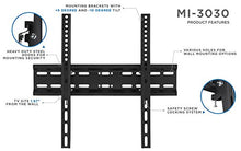 Load image into Gallery viewer, Tilting Flatscreen Wall Mount TV for 30, 32, 37, 39, 40, 42, 43, 47, 49, 50, 55 inch LED, LCD, and Plasma televisions - 77 lbs Capacity, 2" Low Profile Design, Max VESA 400 x 400
