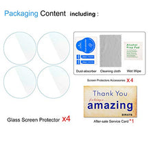 Load image into Gallery viewer, Diruite 4-Pack for Samsung Gear S3 Screen Protector Tempered Glass [2.5D 9H Hardness] [Anti-Scratch] [Bubble-Free]
