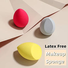 Load image into Gallery viewer, BS-MALL Makeup Brushes 18 Pcs and 14 Pcs Premium Synthetic Foundation Powder Concealers Eye Shadows Makeup brush Set with 3 Makeup Sponge
