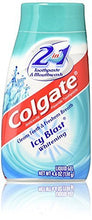 Load image into Gallery viewer, Colgate 2 in 1 Toothpaste Mouthwash Whitening 4.6 Tubes, Icy Blast, 27.6 Oz, Pack of 6
